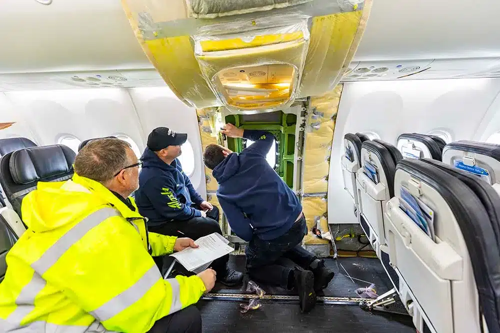 Door Plug Repair...Alaska Airlines Boeing 737-9