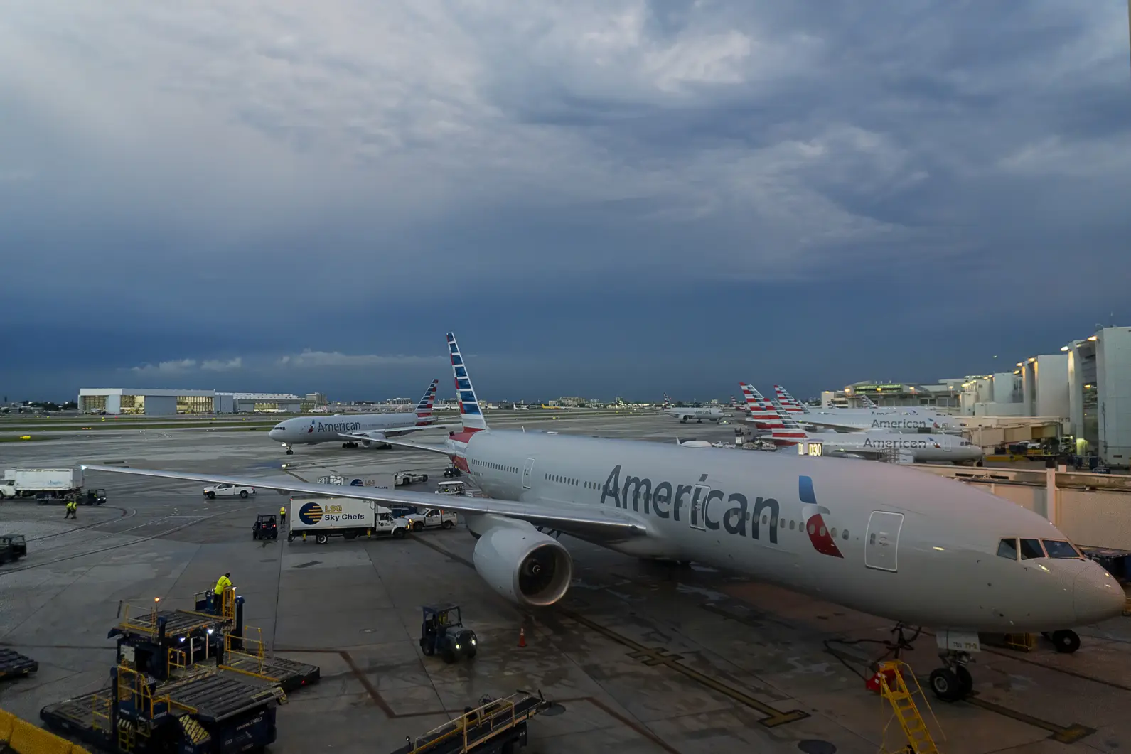 American Airlines Boeing 777 First Class