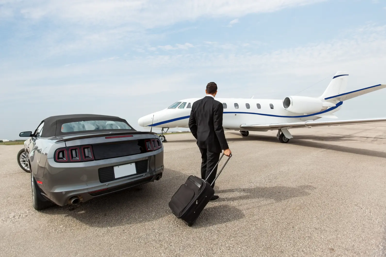 Private Jet Membership - On the tarmac