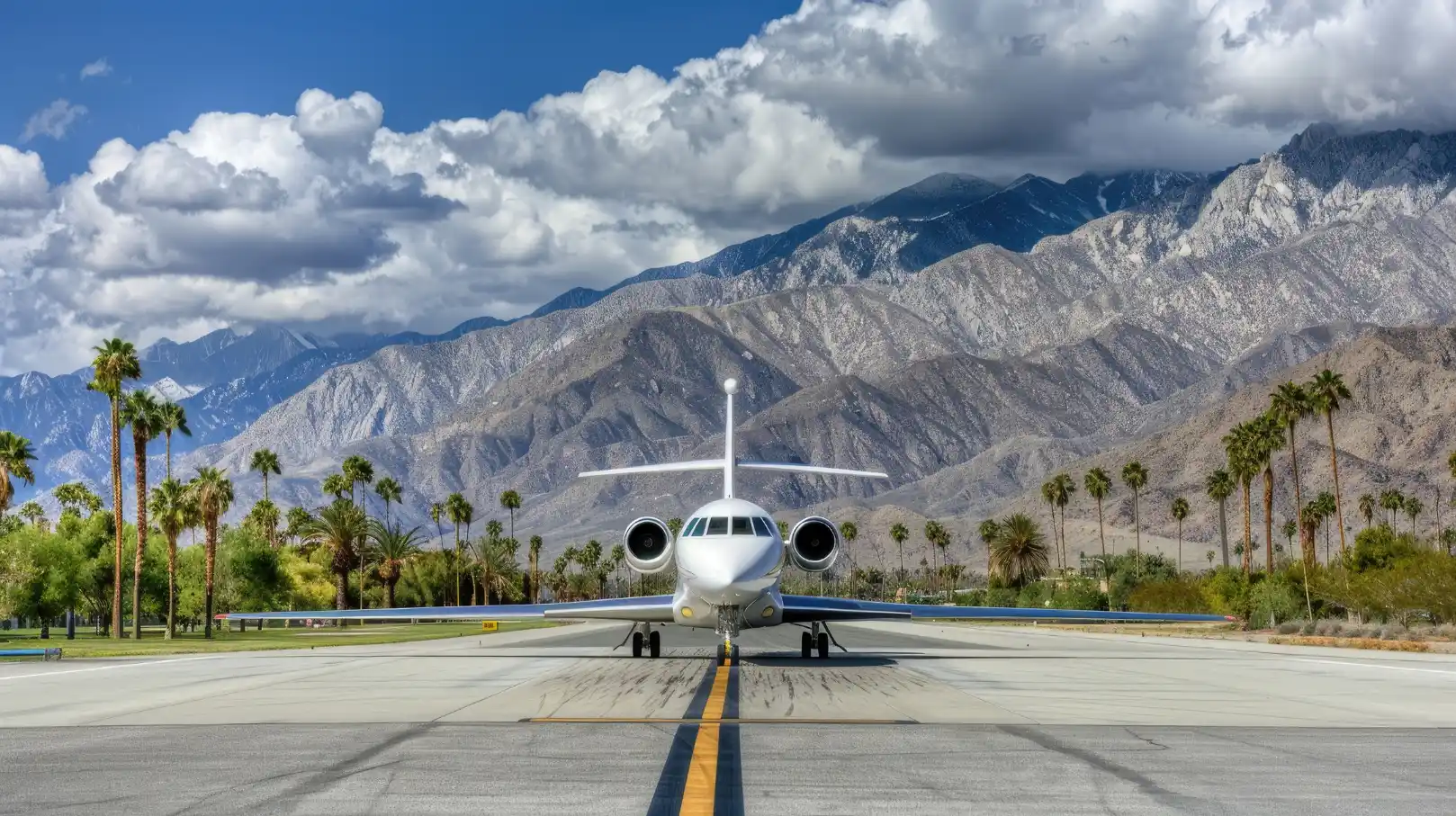 Book a private jet to Palm Springs